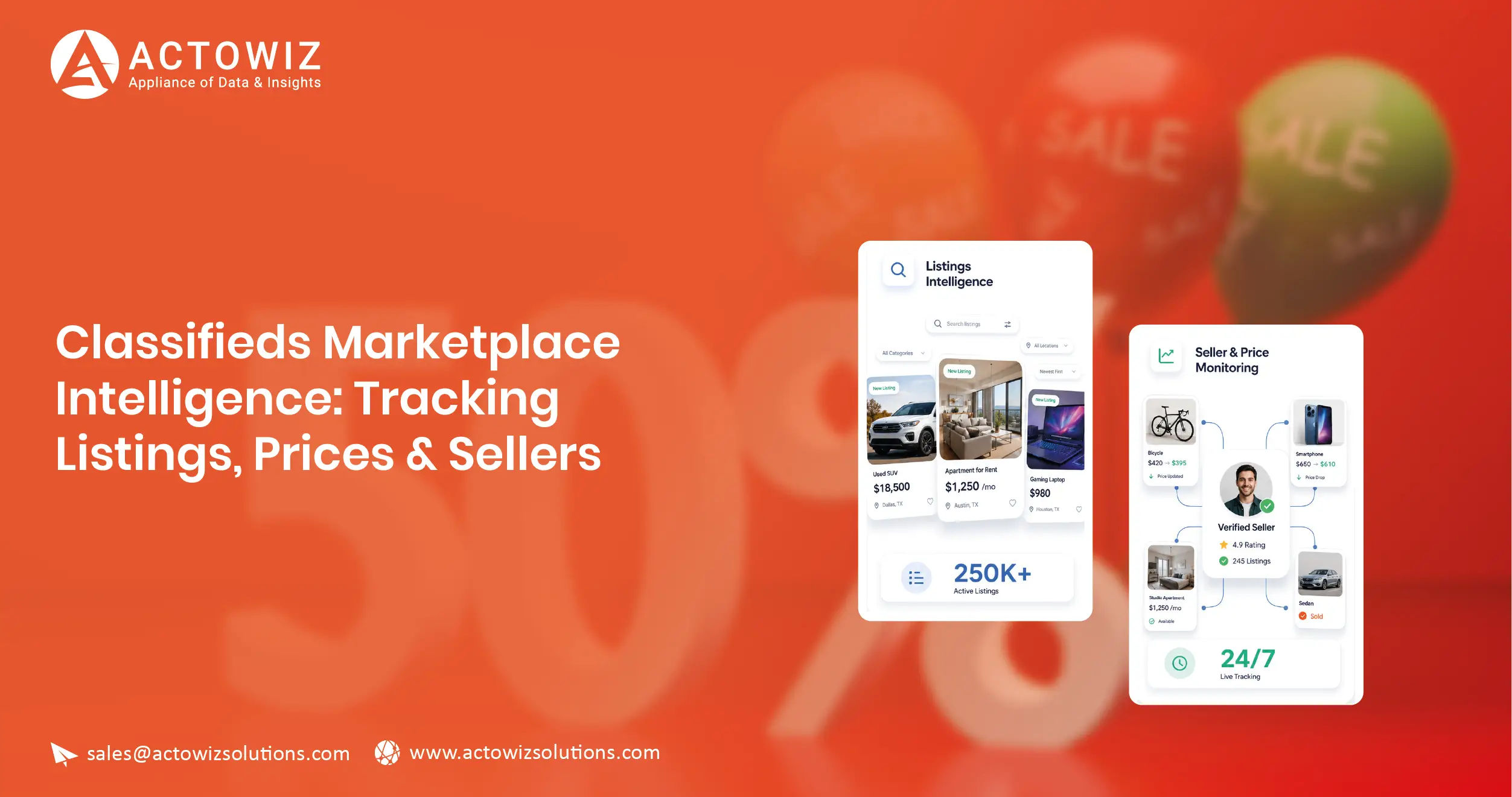 Classifieds Marketplace Intelligence: Tracking Listings, Prices & Sellers